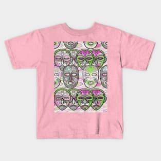 African Masks V7 Kids T-Shirt